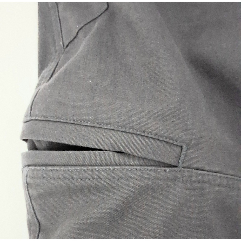 Brunt Pants Men's Size 40x32 Gray Carpenter Workwear Utility Cargo Pockets Preow - Picture 7 of 13